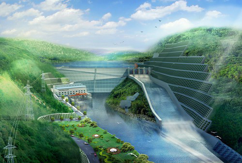 广州老挝南塔河1号水电站项目